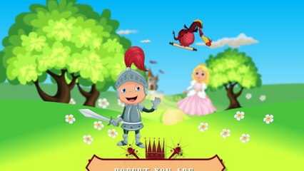 Knights And Princess Personalised Video Party Invitation, available at app.poshtiger.co