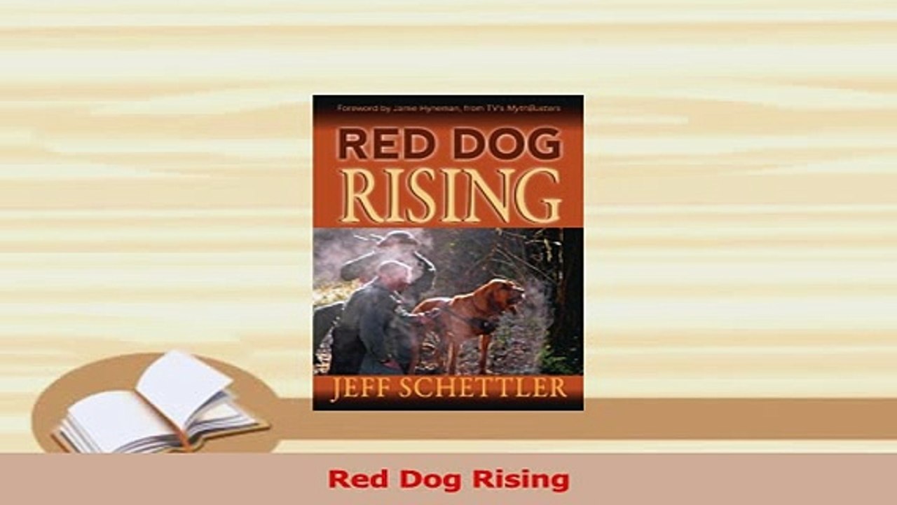 Read  Red Dog Rising PDF Free
