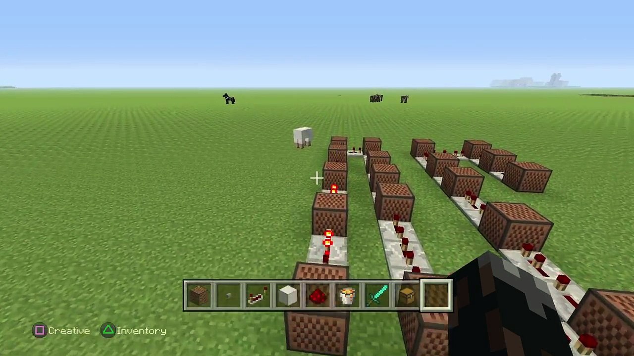 Minecraft note block song