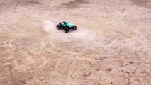 6-year-old does donuts with ECX Ruckus Monster Truck