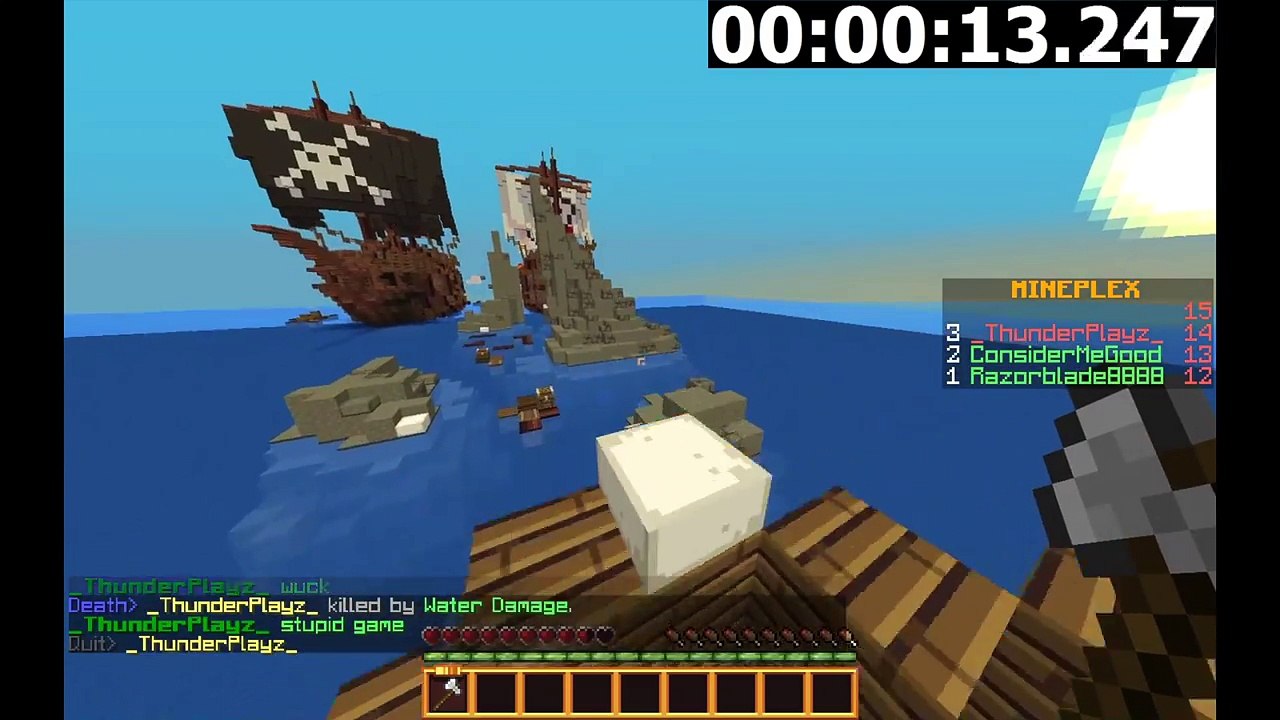 Minecraft - Mineplex Dragon Escape Pirate Bay Jumper New Personal Best