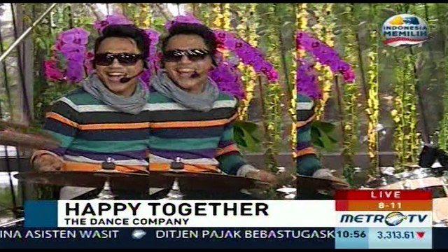 TDC (THE DANCE COMPANY) [Happy Together] Live 8-11 Show METRO TV (10-04-2013)