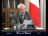 Roma - Disparità pensioni tra uomini e donne, audizione Baretta e Biondelli (06.04.16)