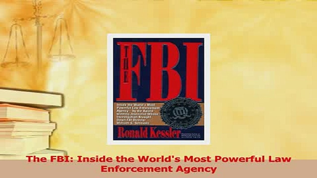 Read  The FBI Inside the Worlds Most Powerful Law Enforcement Agency Ebook Free