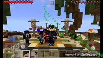 Minecraft PE PT #1 Jogando survavel games