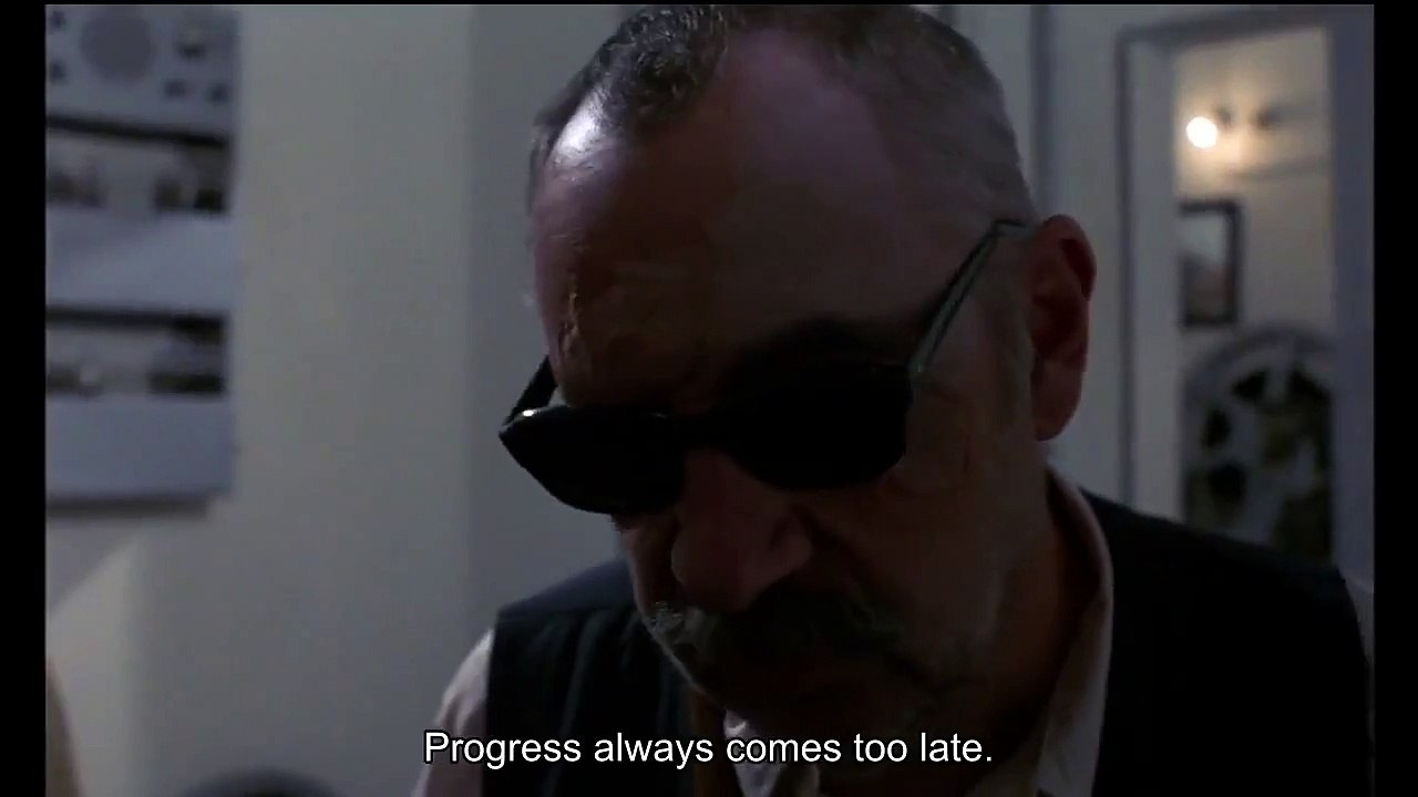 "Progress always comes late" - Cinema Paradiso