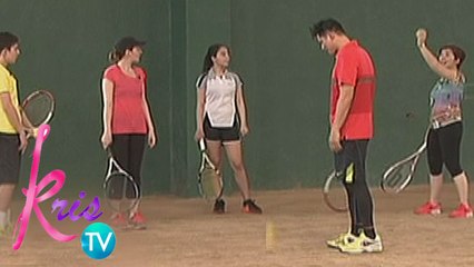Kris TV: Legaspi family plays Tennis with Kris