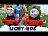 Kids Thomas & Friends Toy Thomas The Tank Engine & Percy Light-Up Trains Toy Train Set