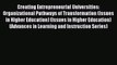 Read Creating Entrepreneurial Universities: Organizational Pathways of Transformation (Issues