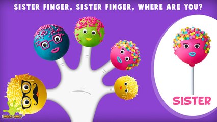 Cake Pop Finger Family Collection | Top 10 Finger Family Collection | Finger Family Songs