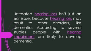 Ledesma Audiological Center Inc. - How Hearing Loss and Dementia Connected