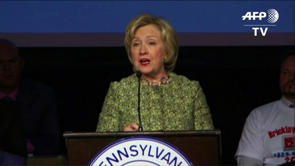 Clinton calls for 'strong and vibrant' labor movement