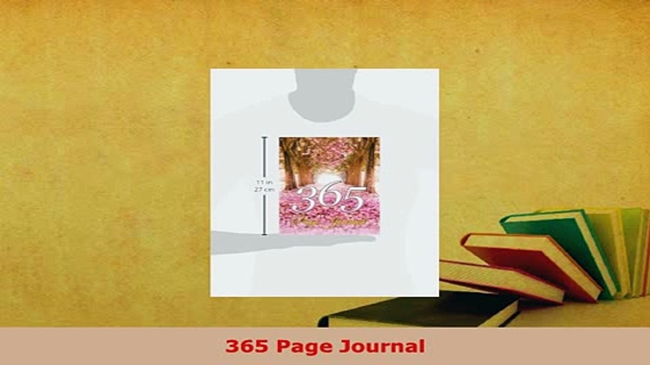 PDF  365 Page Journal Read Full Ebook