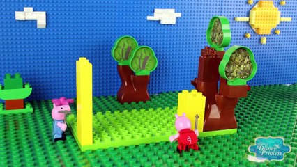 ♥ Peppa Pig Cartoons Compilation 2016 STOP MOTION (Treehouse, Playhouse, Picnic Adventures Part 8