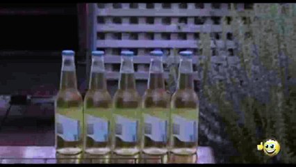 Как открыть пиво бензопилой?