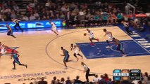 Carmelo Anthony Leg Injury   Hornets vs Knicks   April 6, 2016   NBA 2015-16 Season