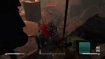 Fallout 4: Going high ground against a Deathclaw