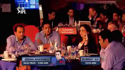 Heated Bidding- Glenn Maxwell