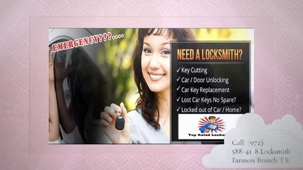 Locksmith Farmers Branch TX
