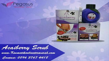 Acaiberry Slimming and Whitening Scrub,Acaiberry Pelangsing,Acaibery Scrub 0896.3767.4418