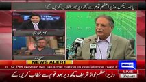 Hassan Nisar's Mouth Breaking Reply to Pervez Rasheed on Challenging Imran Khan