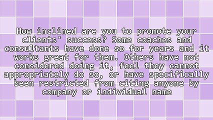 Booklet Tips - Promote Client Success