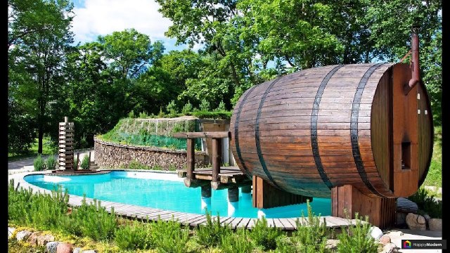 Баня-бочка: 53 подсказки по созданию