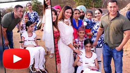 Salman Khan Meets A Special Fan On Sultan Sets