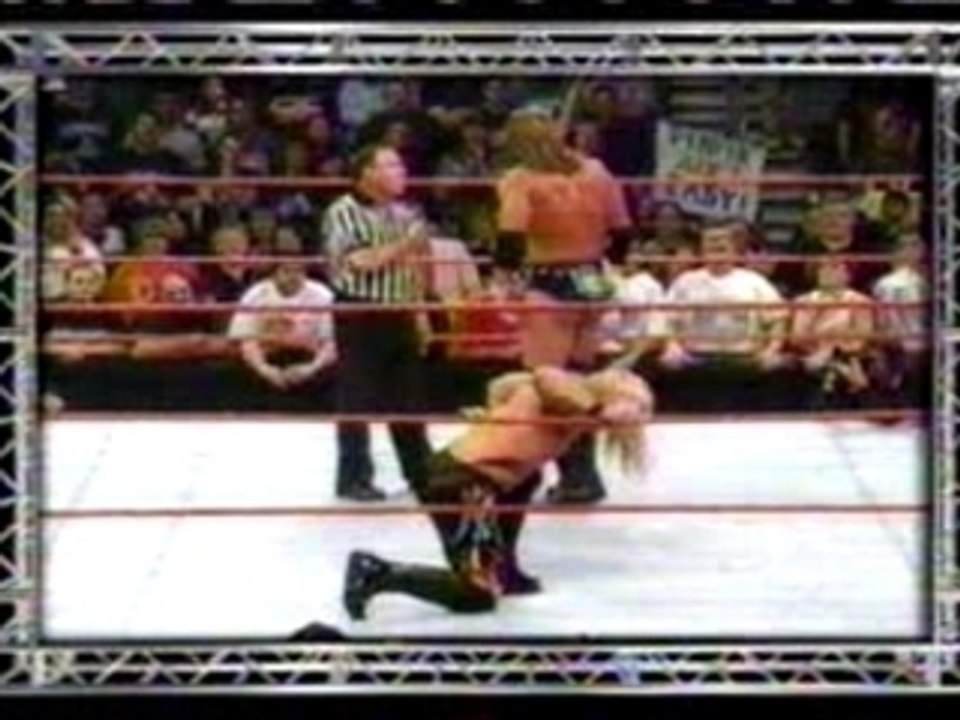 Chris Jericho wins the WWF Title from Triple H