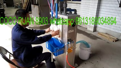 corrossive liquid detergent filling machine
