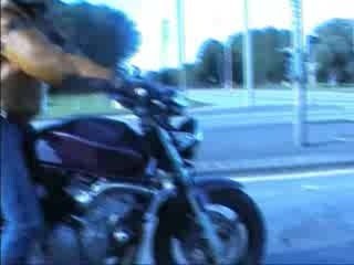 Honda 600 hornet vs BMW 320d burn out