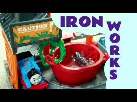 Thomas at The Ironworks Set Thomas And Friends Take N Play Kids Toy Train Set Thomas And Friends