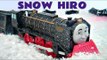 Thomas The Train Snow Clearing Hiro Trackmaster Kids Toy Train Set Thomas The Tank Engine