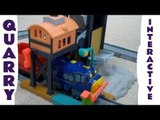 Chuggington Interactive & Brewster  ROCK QUARRY On Kids Toy Train Set Like Thomas And Friends