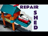 Take N Play Sodor Steamworks Repair Shed Thomas The Tank Engine Kids Toy train Set Thomas The Tank