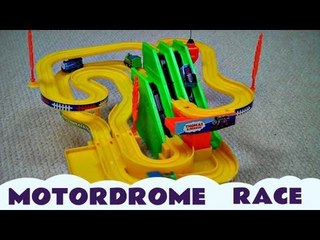 Motordrome Thomas The Tank Engine Race On The Rails Type Kids Toy Train Set Thomas The Tank Engine