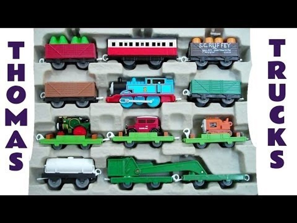 Tomy Thomas The Train Large Truck Pack with Terence Trevor Caroline Kids Toy Trains