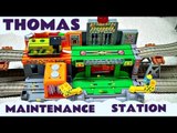 Takara Tomy Thomas & Friends Plarail Maintenance Station Kids Toy Train Set Thomas The Tank Engine