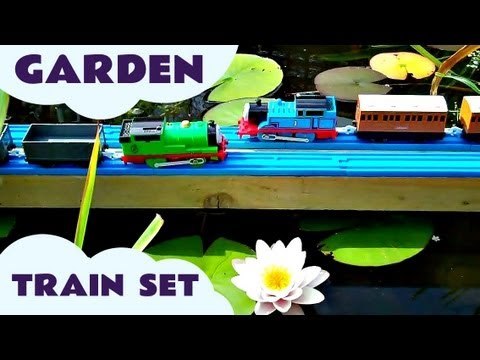 Percy on Tomy Garden Thomas The Tank Engine Plarail Track Kids Toy Train Set Thomas The Tank Engine