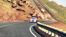DiRT RALLY: Pikes Peak Sector 3 - Peugeot 405 T16  (lost it at the end...)