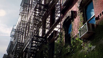 New York submergé et attaqué par la nature au XXIe siecle