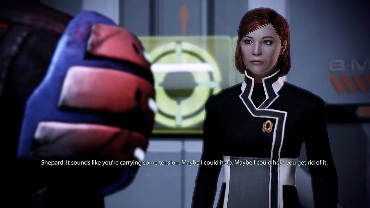 Mass Effect 2 Deleted Scene: Garrus Romance