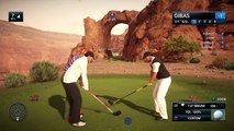 EA SPORTS™ Rory McIlroy PGA TOUR® 3rd hole par 5 Coyote. Nice shot for Eagle