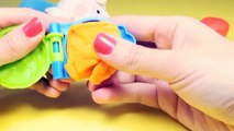 Peppa Pig Play Doh Cupcake Tower Playset Hasbro Toys How to make Playdough Cupcakes Part 5