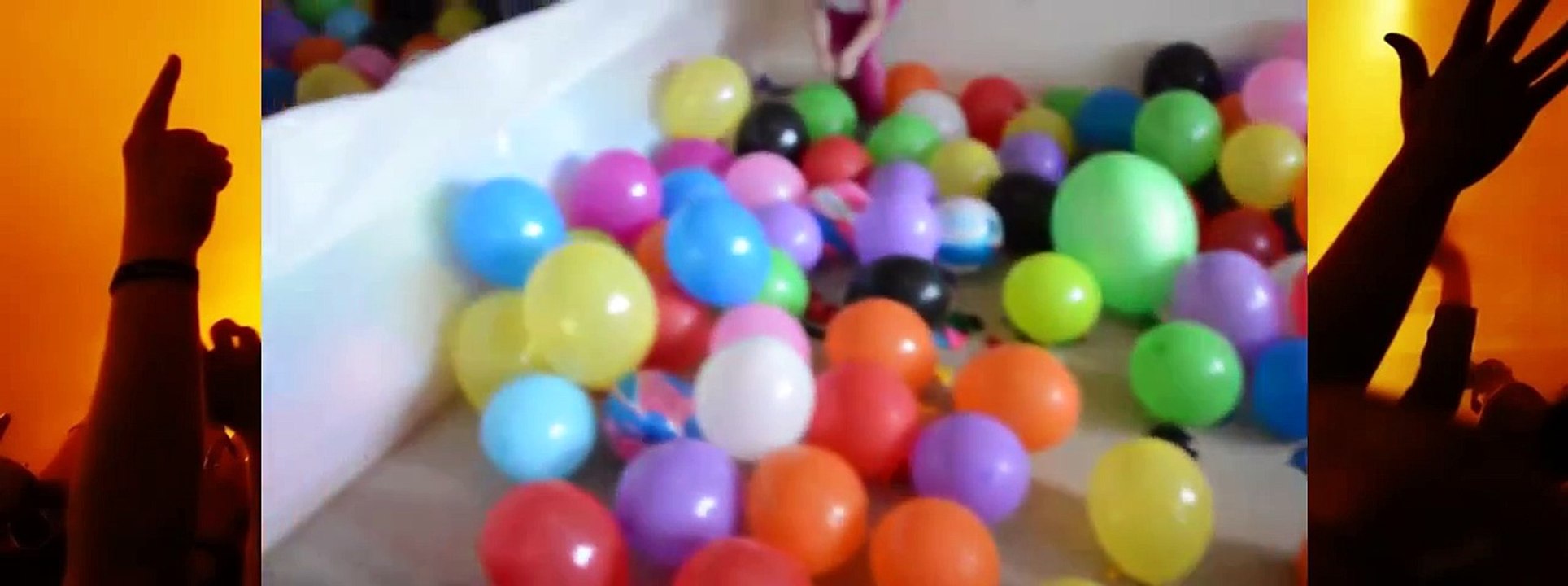 350 BALLOON POPPING TOY CHALLENGE! KINDER EGGS, FROZEN TOYS ,CANDY,BLIND BAGS PRIZES
