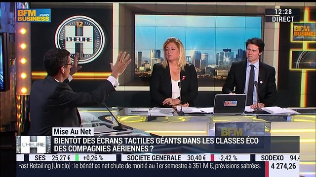 La mise au net: Bientôt des écrans géants dans les classes économiques des compagnies aériennes - 07/04