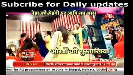 Kasam Tere Pyaar Ki - 7th apr16-Neha ki mehandi par RISHI ka chance