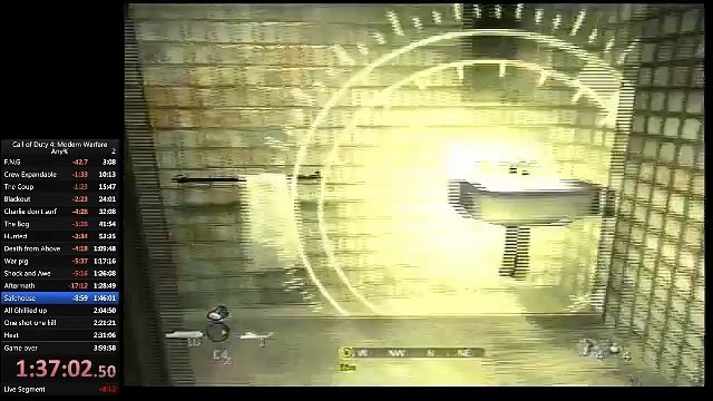 call of duty 4: modern warfare any% speedruns in 3:17:15 part 2
