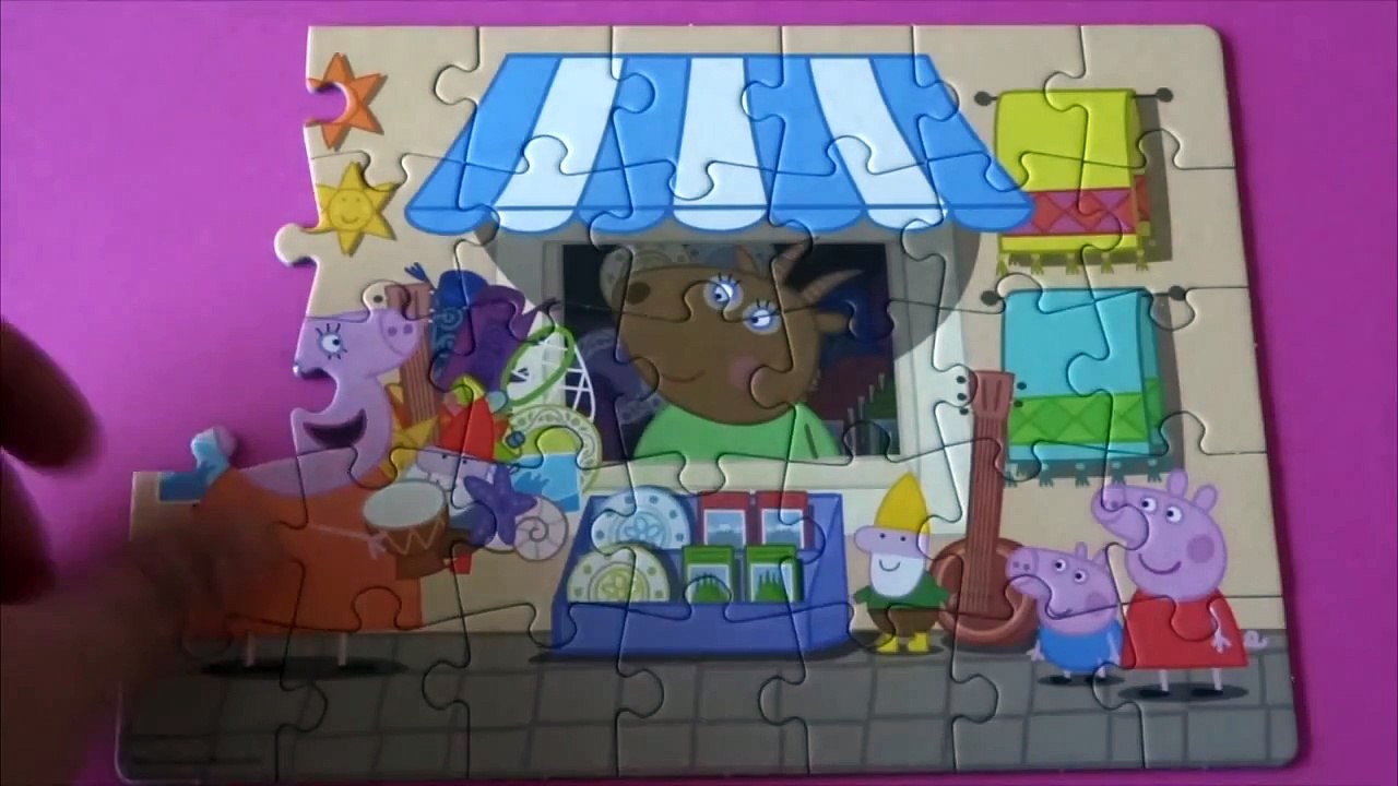 Peppa Pig Puzzle Games Clementoni Rompecabezas Kids Toys Learning Activities New videos 2016 Jigsaw