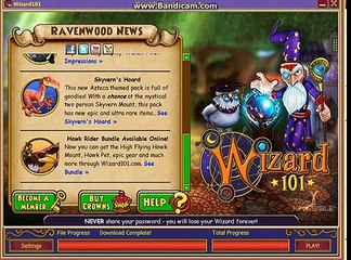 Buy Sell Accounts - Sell Wizard101 account 2013